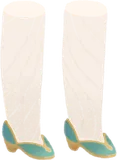 翡翠色の沓