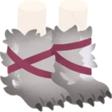 ふわふわウルフシューズ