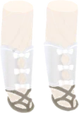 白練色の脚絆
