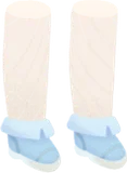 空色の革靴