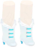 皇女のフェザーブーツ
