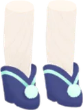 ポンポン付きショートブーツ