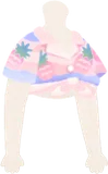 ピンクアロハシャツ
