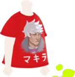 マキラTシャツ・赤