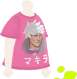 マキラTシャツ・ピンク