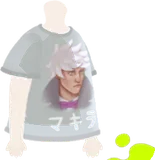 マキラTシャツ・グレー