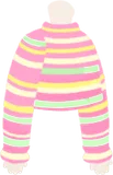 カラフルボーダートップス