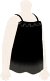 儚げ黒キャミソール