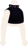 ステッチブラックトップス