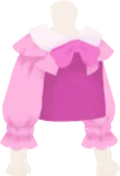 ピンクリボンブラウス