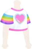 ゆめかわレインボー「シャツ