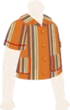 ランダムストライプシャツ