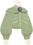 観客のブラウス・緑