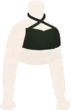 クロスビスチェトップス
