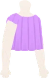 ニットタンクトップ・紫