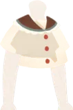 シンプルレースセーラーシャツ