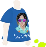 ツァンカラTシャツ・青