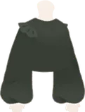 ふんわりフリルニット・ブラック