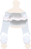 グレークロップドトップス