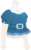 デニムフリルトップス