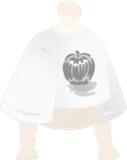 デッサン柄りんごTシャツ・白