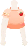 ヘルシーショート丈トップス