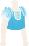 フリル袖トップス
