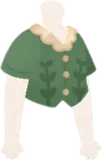 グリーンバインシャツ