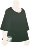 タグ付きオーバーTシャツ