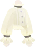 コットンのタックブラウス