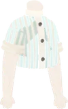 ヒッコリーの薄手シャツ