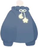 ゆったりパジャマ・青