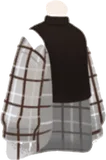ルーズグレーシャツ