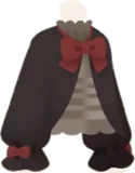 奇妙な柄のブラウス