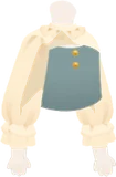 クラシカルなクロップドプラウス