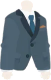 シングルブレストスーツ