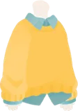 爽やかセーターコーデ