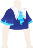 皇女の制服トップス・ブルー