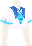 皇女の制服トップス・ホワイト