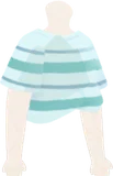 マルチボーダーTシャツ・グリーン
