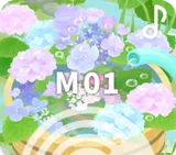 ♪紫陽花咲く庭の水音
