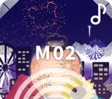 ♪夏の夜の花火