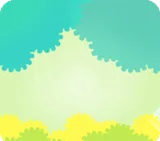 キノコの森の茂みと空
