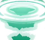 神秘の森の湖・昼