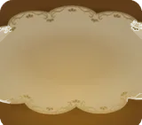 お茶会の日の机
