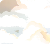 わた雲が広がる空