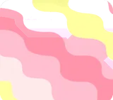 ウェーブ模様のテーブル