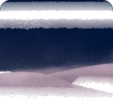 夜風に吹かれる雪の背景