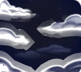 錬金術師の部屋から見える夜空