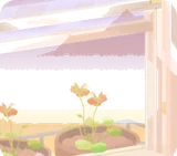 夏の窓辺・夕